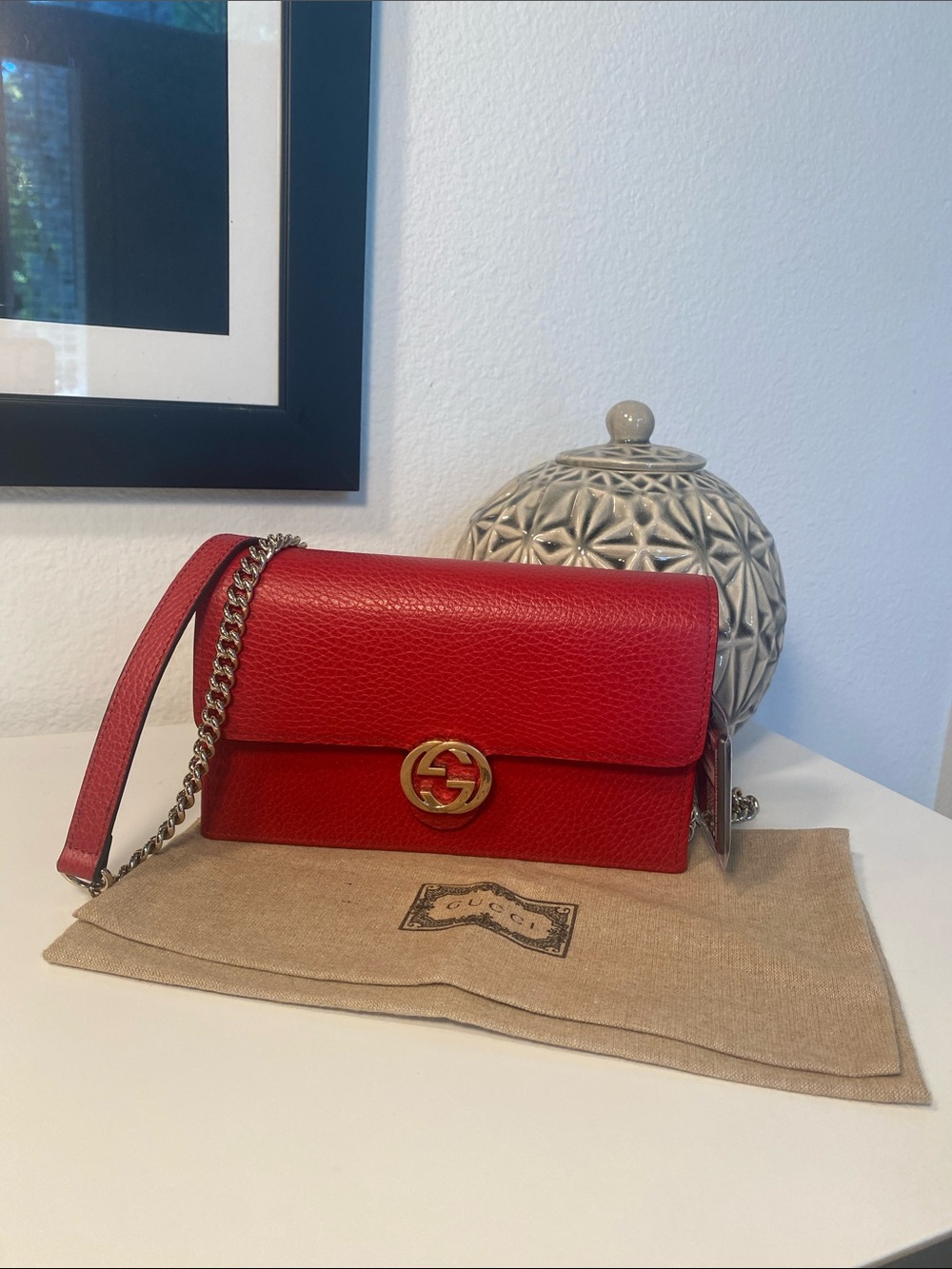 GUCCI Interlocking GG Wallet on Chain